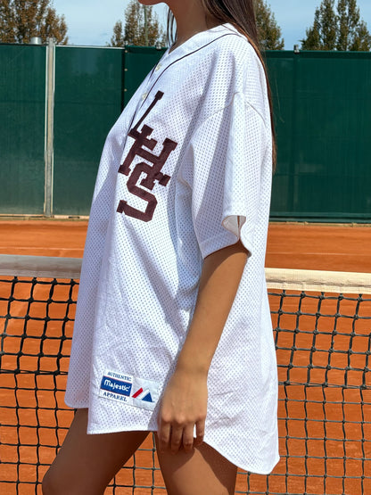 T-shirt dress baseball Majestic